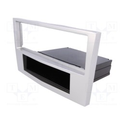 1 pcs x ACV - 281230-24-4-0 - Radio frame, Opel, 1 DIN, matt-chrom