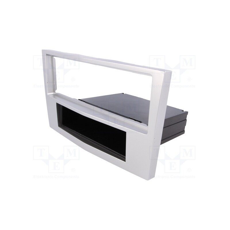 1 pcs x ACV - 281230-24-4-0 - Radio frame, Opel, 1 DIN, matt-chrom