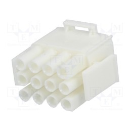 2 pcs x TE Connectivity - 350735-1 - Plug, wire-wire/PCB, male,female, Universal MATE-N-LOK, 6.35mm