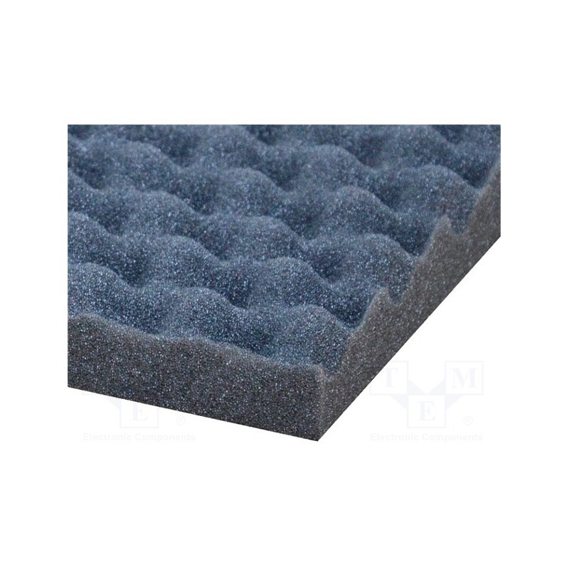 1 pcs x BASSER - GABKA PER - Sound absorbing sponge, 1000x500x30mm, perforated
