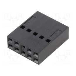 2 pcs x MOLEX - 901430010 - C-Grid Modr Crp Hsg DR W/OPol Bttn 10Ckt