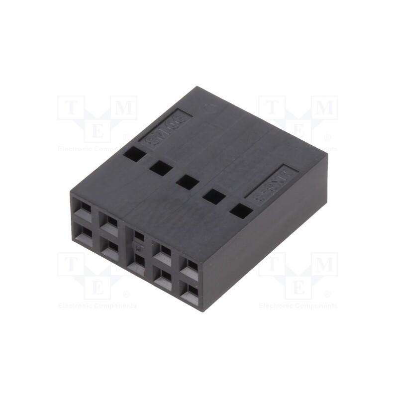 2 pcs x MOLEX - 901430010 - C-Grid Modr Crp Hsg DR W/OPol Bttn 10Ckt