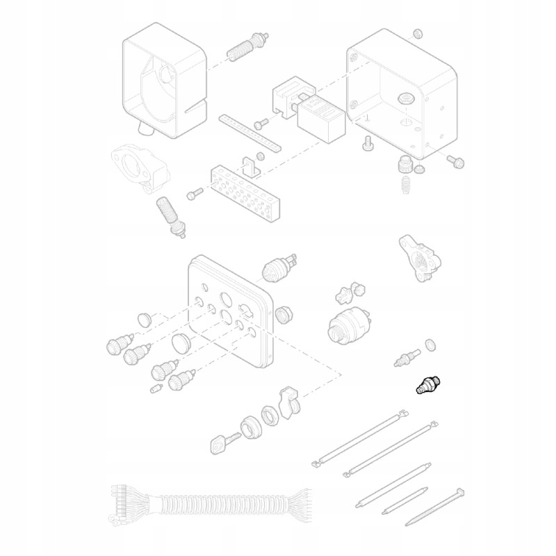 Hatz 50272200 oil pressure sensor series 1d quantity