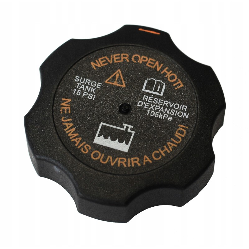 Expansion tank cap cat