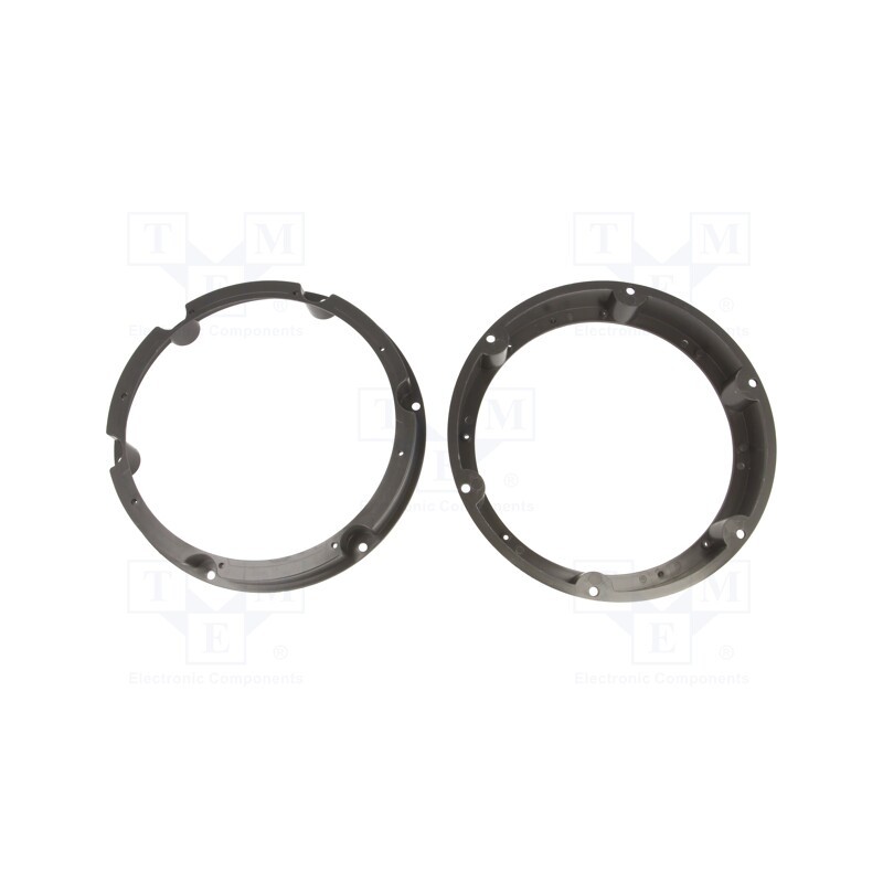 1 set x 4CARMEDIA - RAM-20.511/K - Speaker frame, 200mm, VW, VW T6, VW T6 front doors, 2pcs.