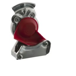 Automatic pneumatic connector m22x1 5 red