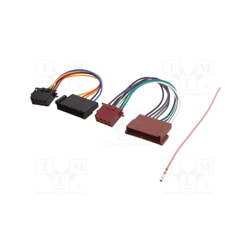 1 pcs x PER.PIC. - EU2714-01 - Adapter, Ford,Jaguar,Mazda,Nissan,Seat,VW, ISO