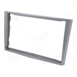 1 pcs x PER.PIC. - MA60005.4/T - Radio frame, Opel, 2 DIN, silver