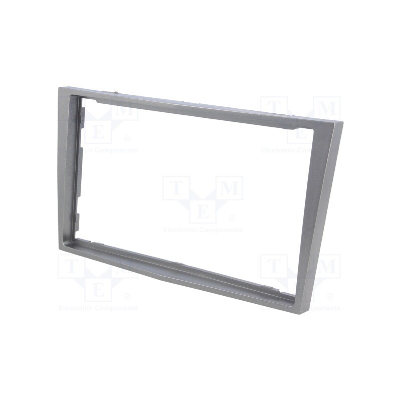 1 pcs x PER.PIC. - MA60005.4/T - Radio frame, Opel, 2 DIN, silver