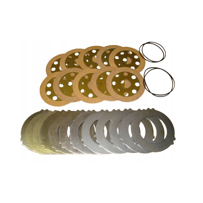 Set of jcb 3cx 4cx brake discs and spacers