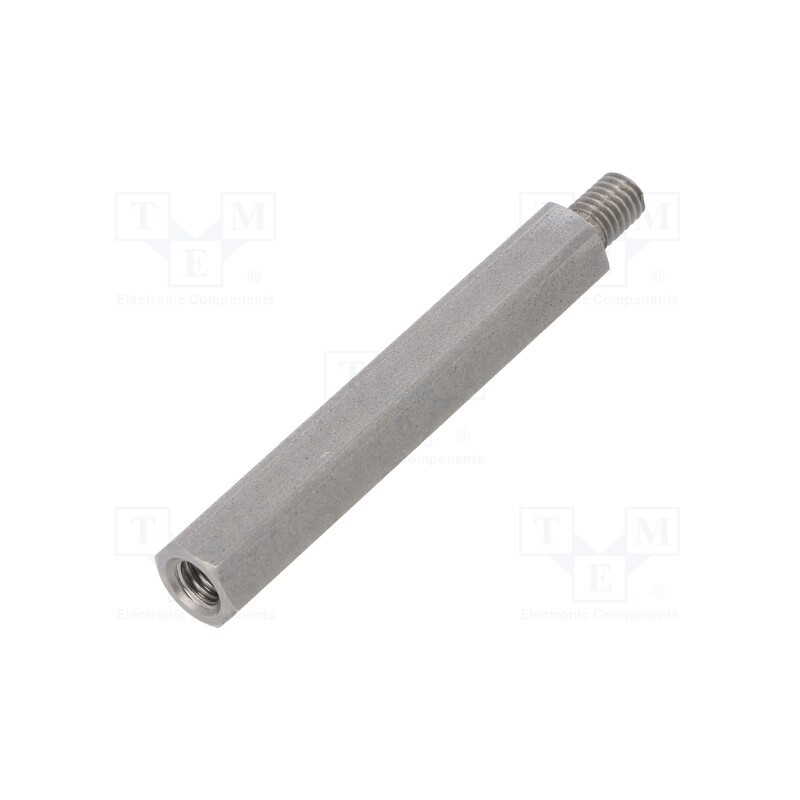 10 pcs x DREMEC - 248X50 - Screwed spacer sleeve, 50mm, Int.thread: M5, Ext.thread: M5