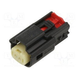 2 pcs x MOLEX - 334710206 - Connector: wire-wire, MX150, female, plug, for cable, PIN: 2, 3.5mm