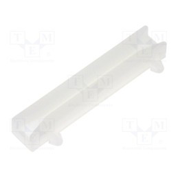 10 pcs x FIX&FASTEN - CGLA-6 - Guide, polyamide, natural, A: 51mm, B: 38.2mm, C: 9.2mm, D: 6.4mm