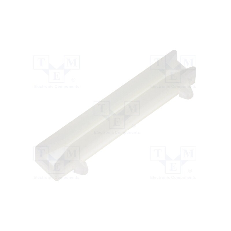 10 pcs x FIX&FASTEN - CGLA-6 - Guide, polyamide, natural, A: 51mm, B: 38.2mm, C: 9.2mm, D: 6.4mm