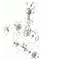 Wacker wm80 crankshaft bearing 2001645