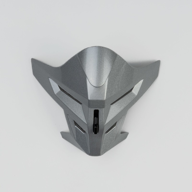 Jaw inlet for the imx mxt 01 silver helmet