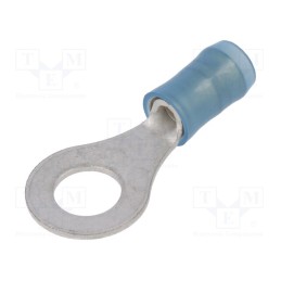 2 pcs x TE Connectivity - 130114 - Tip: ring, M6, Ø: 6.35mm, 1.25÷2mm2, crimped, for cable, insulated