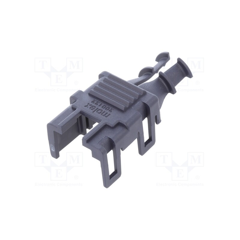2 pcs x MOLEX - 2001220104 - Cable hood and fastener, female, Mega-Fit, PIN: 4, UL94V-2