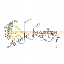Deutz bf6m1013c bf6m1013cp cable holder