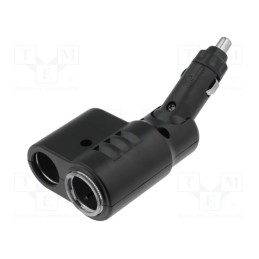 1 pcs x SCI - A13-39 - Cigarette lighter splitter, car lighter socket x2, 10A