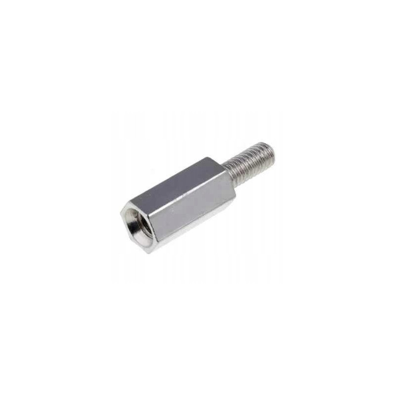 Metal spacer sleeve, internal external thread, m3 l