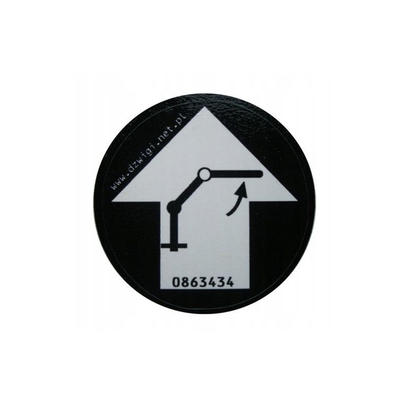 Atlas pictogram raising and lowering the arm