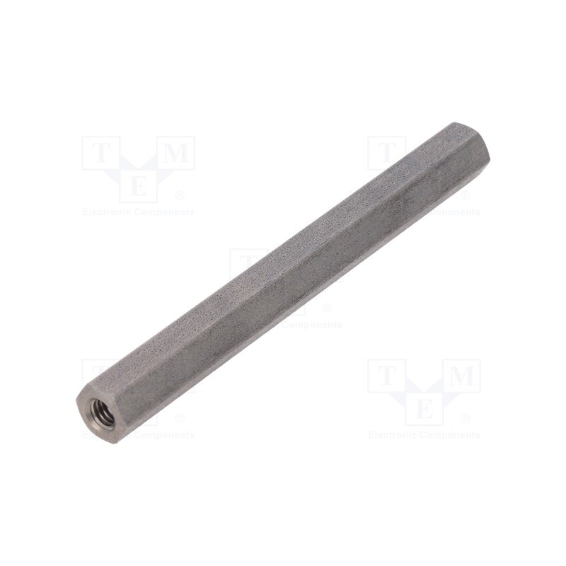 10 pcs x DREMEC - 146X70 - Screwed spacer sleeve, 70mm, Int.thread: M4, hexagonal