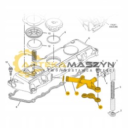 Pneumothorax connector jcb 540s 540 140 540 170 550 550 170