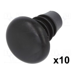 1 pcg x ROMIX - 10488 -AS - Trim clip, 10pcs, Opel, OEM: 2240861, polyamide, push-in