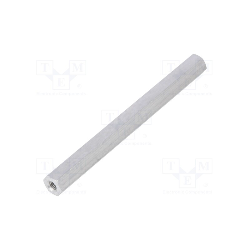 10 pcs x DREMEC - 135X65 - Screwed spacer sleeve, 65mm, Int.thread: M3, hexagonal, aluminium