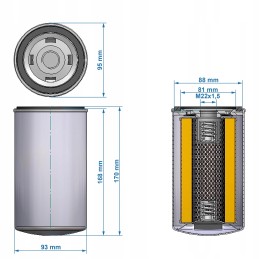 Donaldson P502465 oil filter