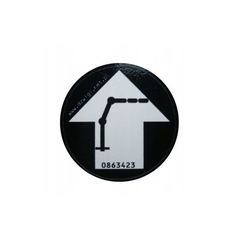 Atlas pictogram extending and retracting the boom