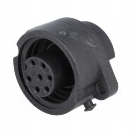 Round female socket with scanreco contacts