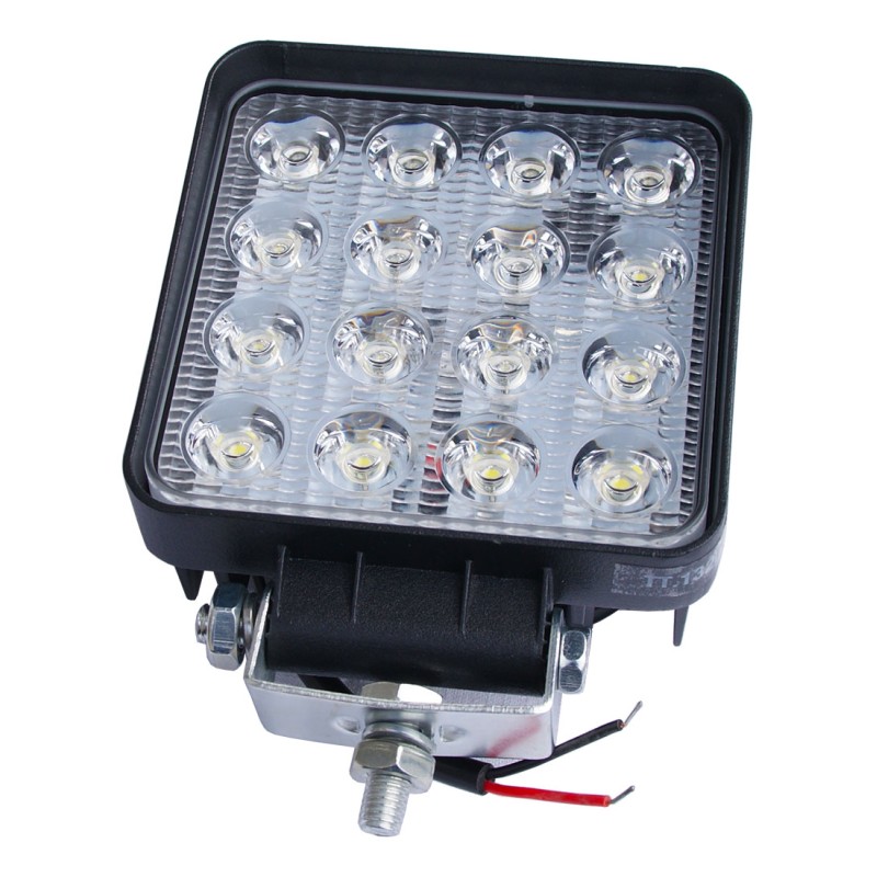 Work lamp, excavator, forklift, LED reflector