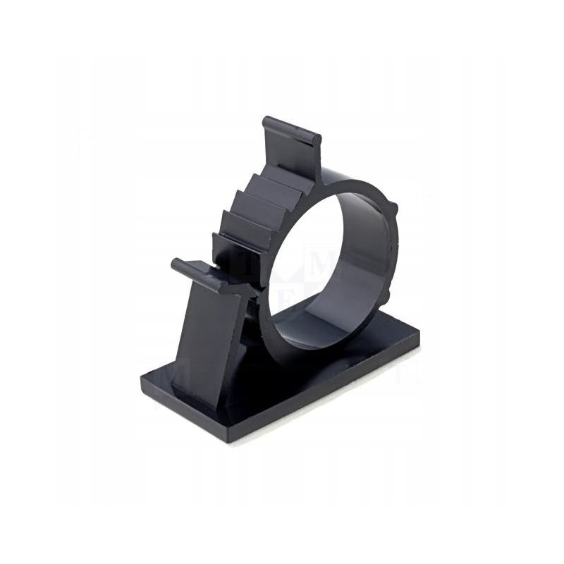 Self-adhesive holder 22 2 25 4mm black