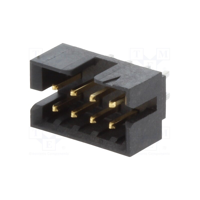 2 pcs x MOLEX - 878310820 - Socket, PCB-cable/PCB, male, Milli-Grid, 2mm, PIN: 8, THT, on PCBs