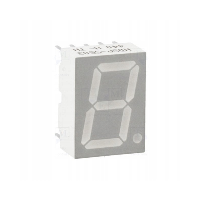 Palfinger P2 7 segment LED display