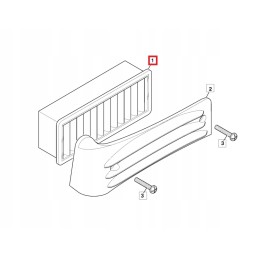 Cabin filter jcb 3cx 4cx 1997 2014 331 25629 oem