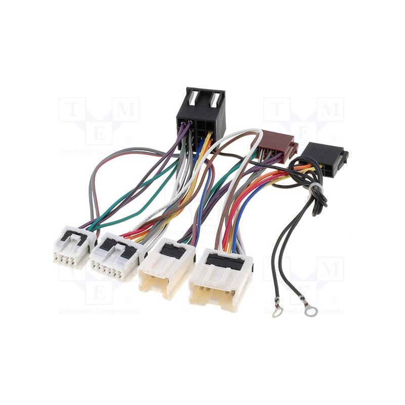 1 pcs x 4CARMEDIA - 59200 - Cable for THB, Parrot hands free kit, Nissan