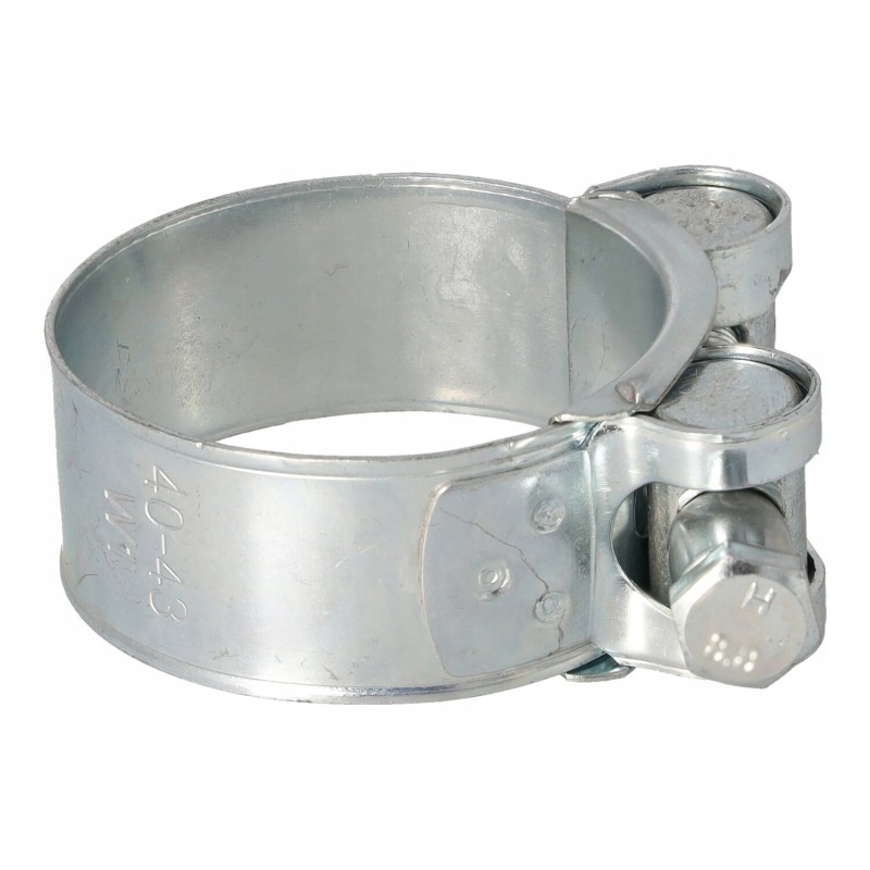 Clamp band 40 43mm wide 20mm in 1