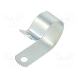 10 pcs x KEYSTONE - 8109 - Fixing clamp, Cable P-clips, ØBundle : 19mm, W: 12.7mm, steel