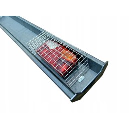 Lamp protective grid and lamp grille