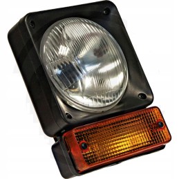 Headlight with turn signal JCB Fastrac 5 pin plug
