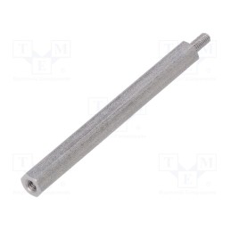 10 pcs x DREMEC - 242X50 - Screwed spacer sleeve, 50mm, Int.thread: M2,5, Ext.thread: M2,5