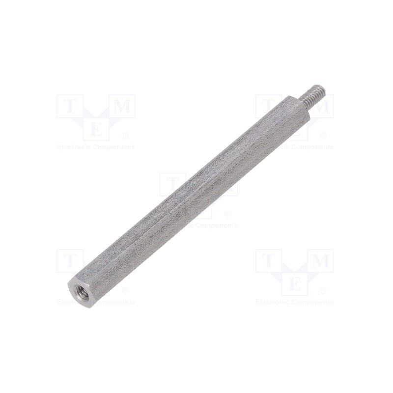 10 pcs x DREMEC - 242X50 - Screwed spacer sleeve, 50mm, Int.thread: M2,5, Ext.thread: M2,5