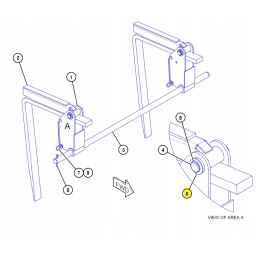 Turned spacer washer cva cat