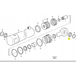Sleeve in the head of the tilt actuator 7111711134 cva