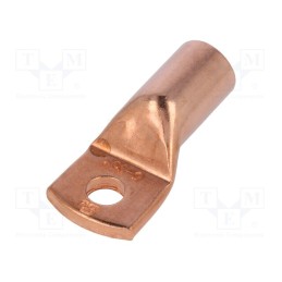 2 pcs x ERGOM - E11KM-01010103900 - Tip: ring tube, M6, 35mm2, crimped, for cable, L: 31.5mm, copper