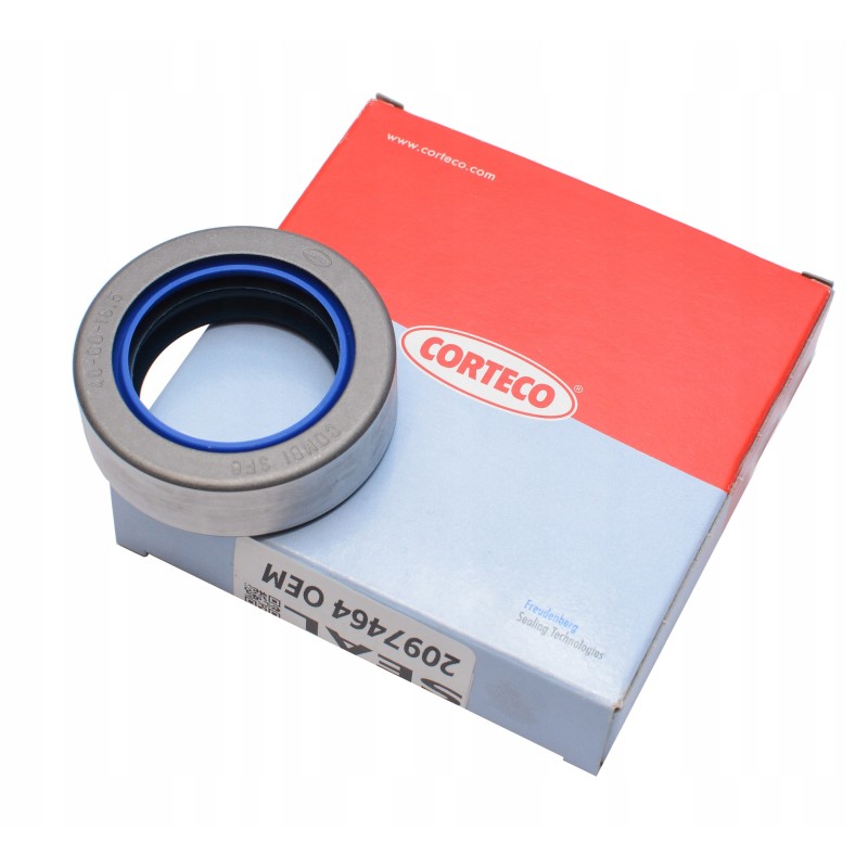 Long shaft seal for backhoe loaders