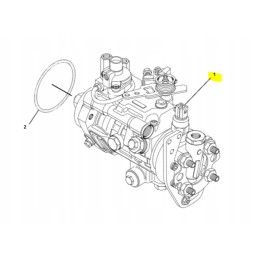 Extinguishing coil cva cat 428e 428f 432f